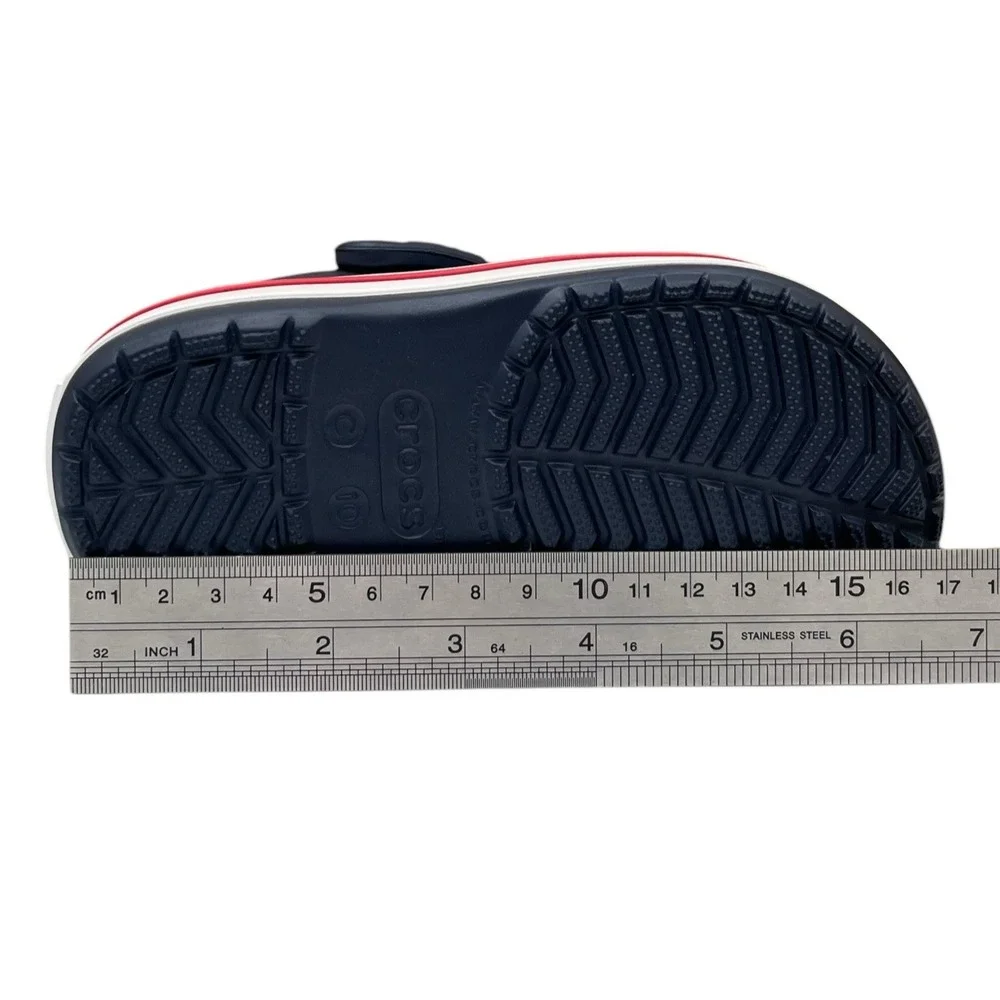Crocs Crocband Toddler Boys Girls Slip-on Clogs Size 10 Navy Blue Water Friendly
